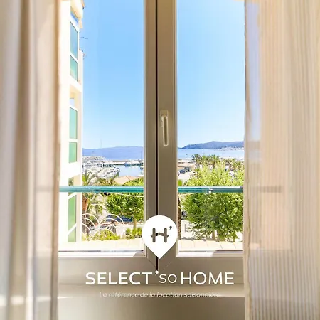 Select'sohome - Avec Vue - Port Du Lavandou Avec Garage Prive - Calypso 公寓 *